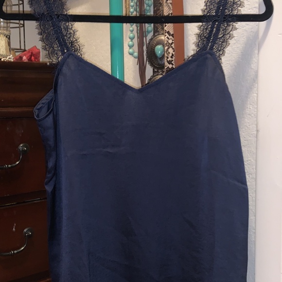 Listicle Navy Top - Picture 2 of 3